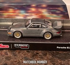 Tarmac Work x Schuco Collab 64 Porsche 911 RSR 3.8 White 1/64 CHASE RARE