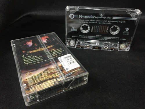Rhapsody Legendary Tales Cassette Tape (Solar Thailand 1997) Symphonic Power - Picture 2 of 4
