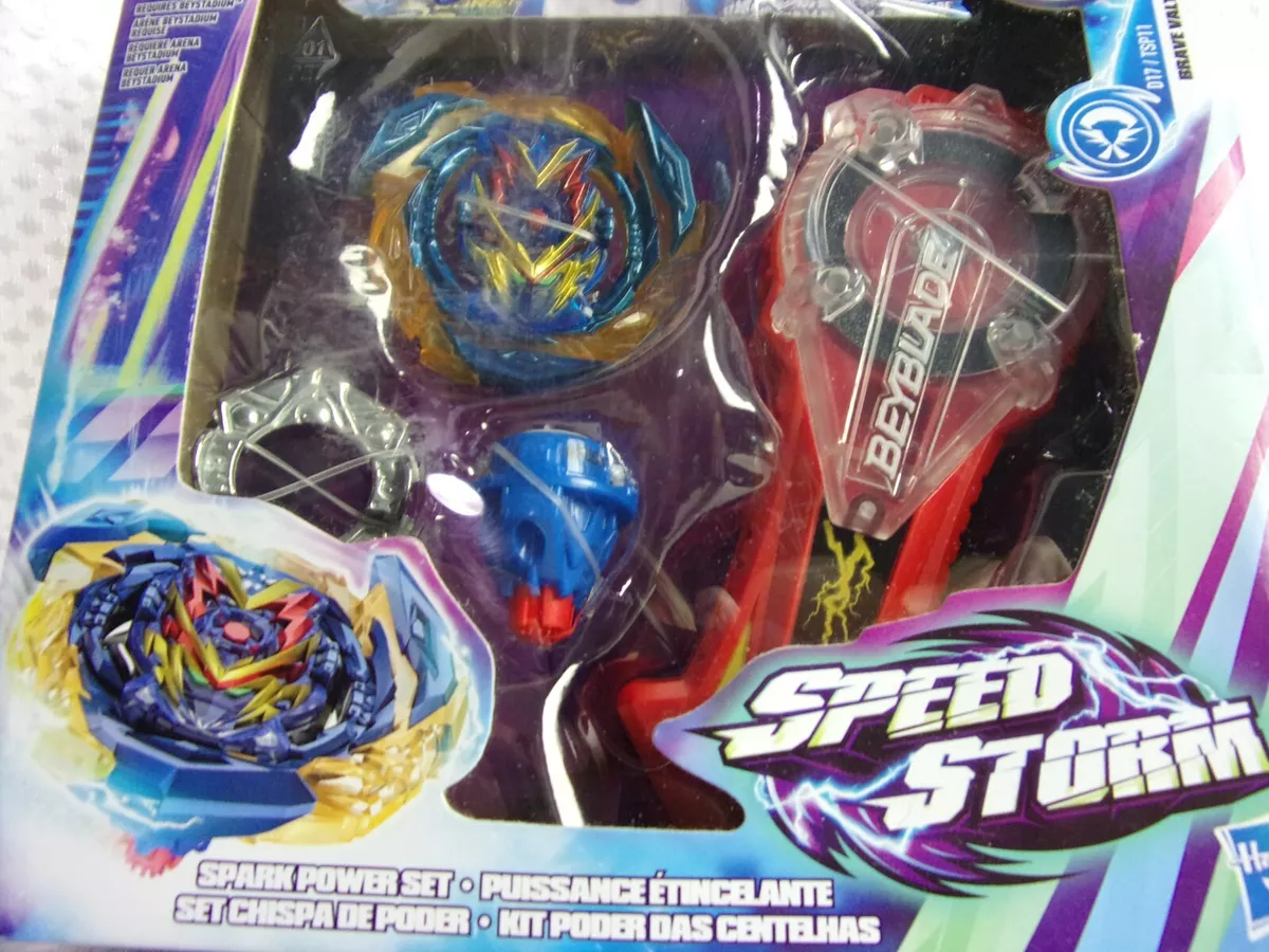 Beyblade Burst Surge Speedstorm Kit Poder das Centelhas -- Kit de