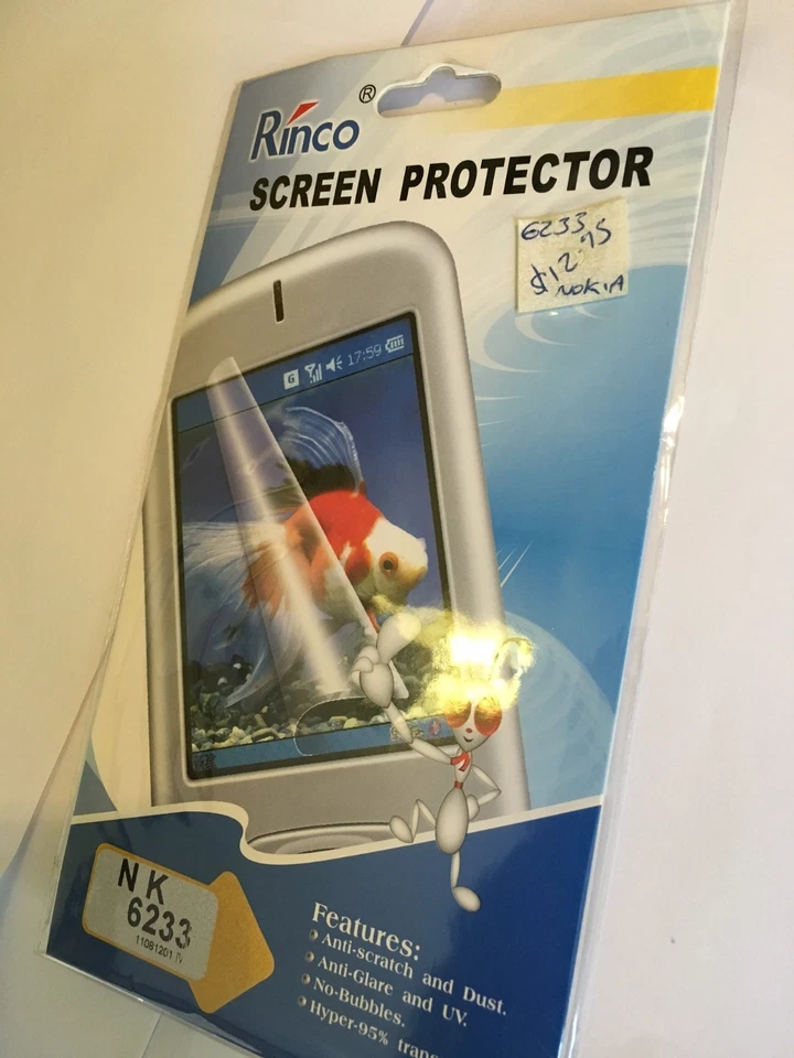 Nokia 6233 Screen Guard Protector in Clear SCG4272 Brand New & Sealed in package - Image 3 of 4