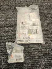 (QTY 10) Richelieu Brushed Nickel Self-closing Hinges BP138195 Semi Conceal