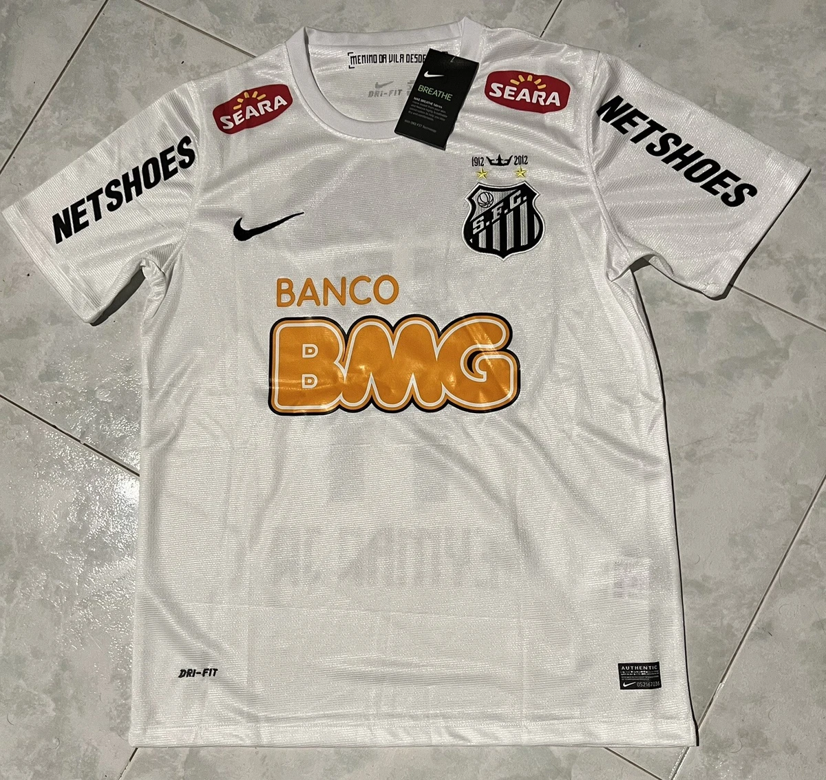 Maillot Neymar Santos Nike - Neuf Avec étiquettes