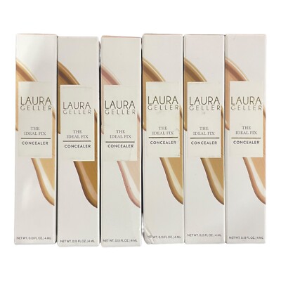 Laura Geller The Ideal Fix Concealer New in Box .13 fl Oz/4 ml(Choose Shade)