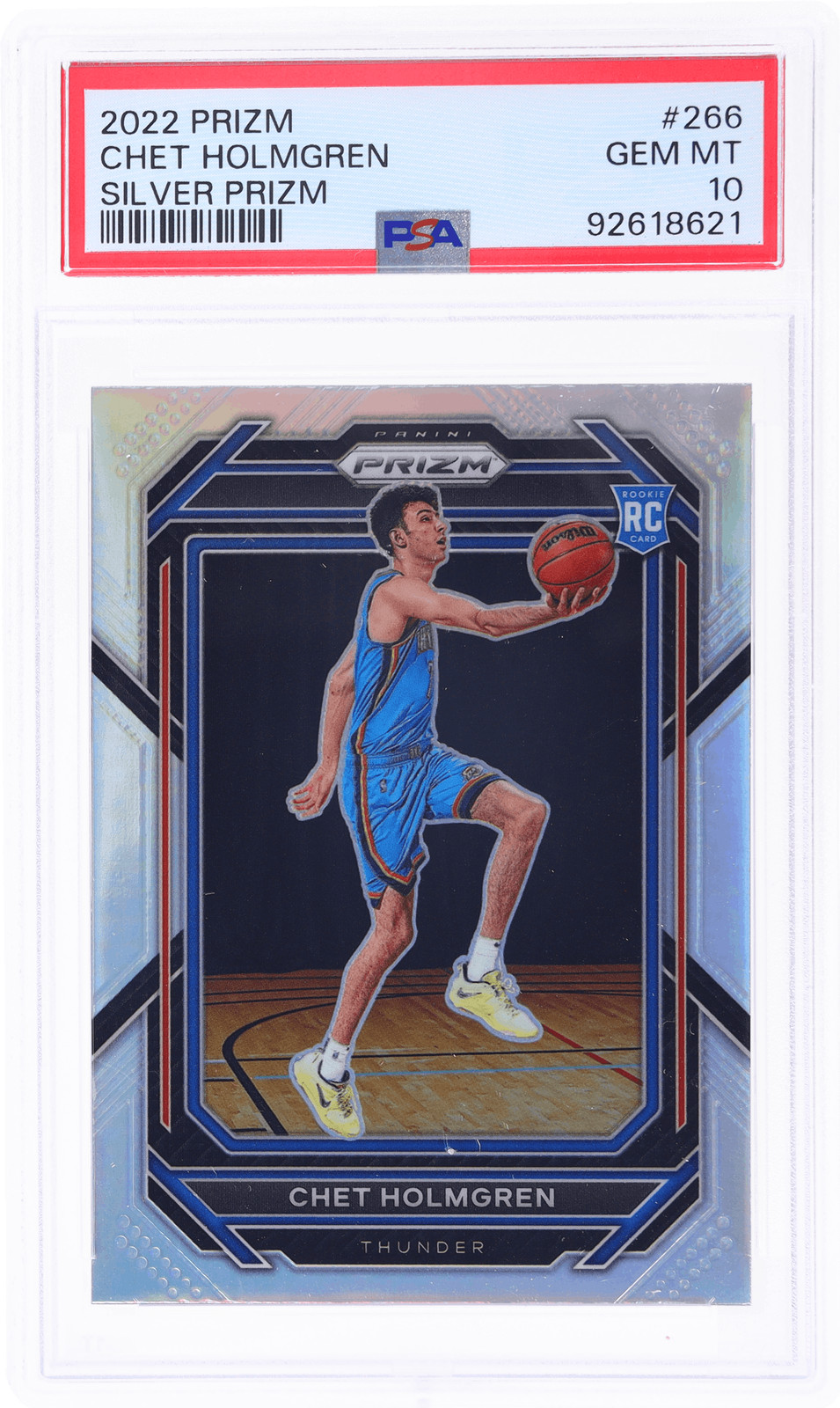 大活躍中！【RC】CHET HOLMGREN 〜silver prizm〜 by メルカリ 大活躍
