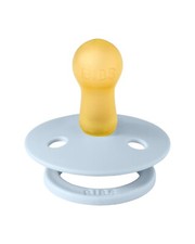 BIBS Colour Natural Rubber Teat Rubber Pacifier Various Colors 0-6 Months