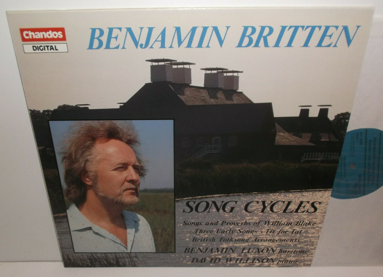 ABRD 1224 Britten Song Cycles Benjamin Luxon Baritone David Willison 
