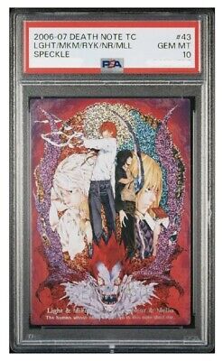 PSA10 Death Note Trading Card #43 Light MKM RYK NR MLL PSA10 Death Note Trading Card #43 Light MKM RYK NR MLL