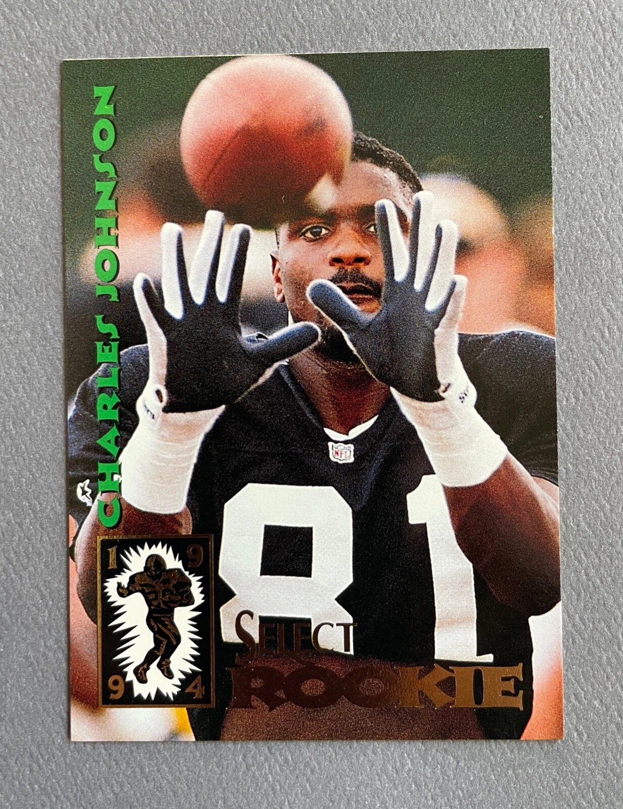 Charles Johnson trading card
