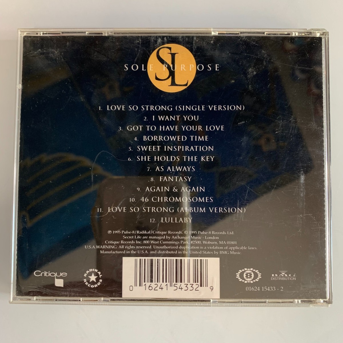 【中古】 Sole Purpose SecretLife Secret Life – Sole Purpose | Releases | Discogs