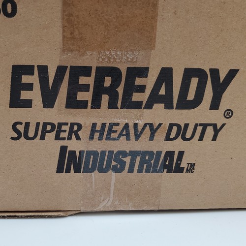 Eveready D Batteries Super Heavy Duty Carbon Zinc 1.5V 1250 R20 Case of 48 - Picture 7 of 8