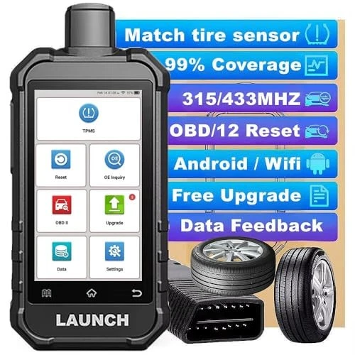  X431 Creader 5011 V2 TPMS Scan Tool，Tire Pressure Monitoring TPMS Sensor  - Image 3 of 4