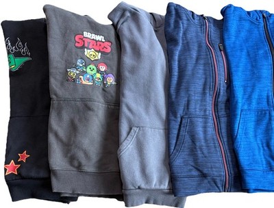 BUNDLE of 5 ZARA, Supply & Demand, Eddie Bauer Kids Hoodies Brawl S, Sizes 11-14