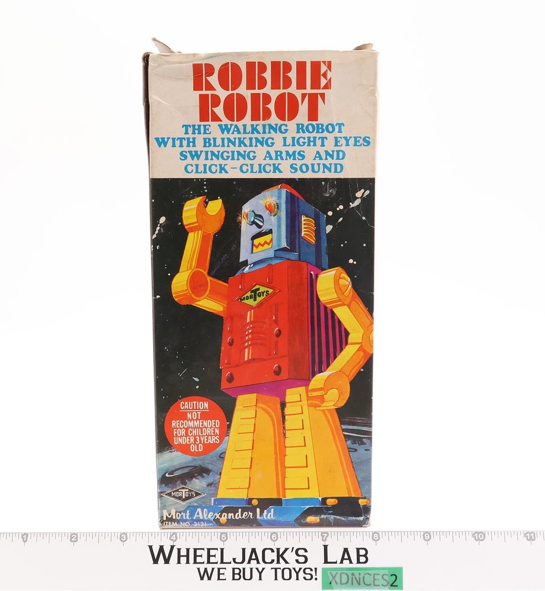 Robbie Robot Space Robot W/ Box 1960s Mortoys Vintage Tin Robot | eBay