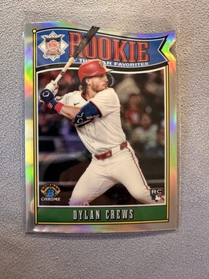 Dylan Crews 2025 Bowman #ROY-1 Washington Nationals Rookie of the Year Favorites
