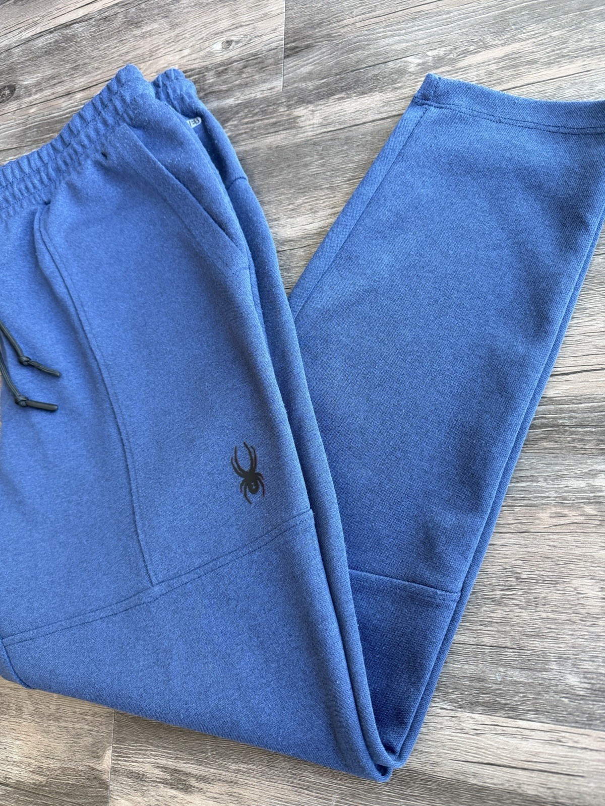 Spyder Active Sweatpants Joggers Pants Mens Large Blue Pockets Pro Web Running thumbnail 2