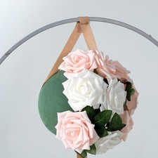 GREEN 8" Round WET FOAM BALL Floral Sphere Wedding Party Decorations Supplies