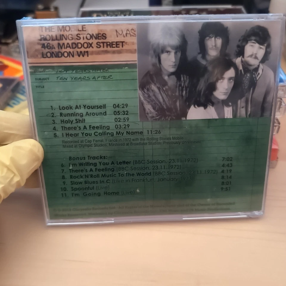 Ten Years After The Cap Ferrat Sessions Rare Sealed CD  - Image 2 of 4