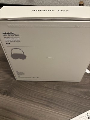 Apple AirPods Max Over-Ear Headphones Black Gray USB-C Headband Double Earpiece