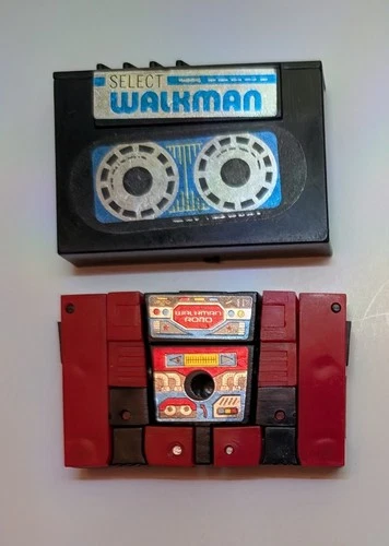 SELECTMAN Robo Transformer Vintage 1980s Converter Cassette Robot