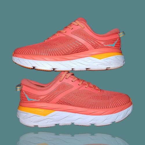 Hoka One One Bondi 7 Kamelien-/Küstenfarben Damengröße 9 guter Zustand - Bild 9 von 11