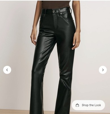 Veronica Beard Women's Black High Rise Skinny Slim Flare Pants Size 29