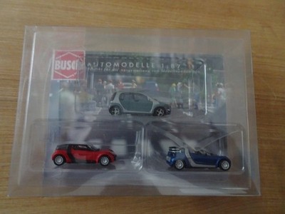 mega seltenes Busch Automodelle H0 1610 Smart Set OVP 1:87