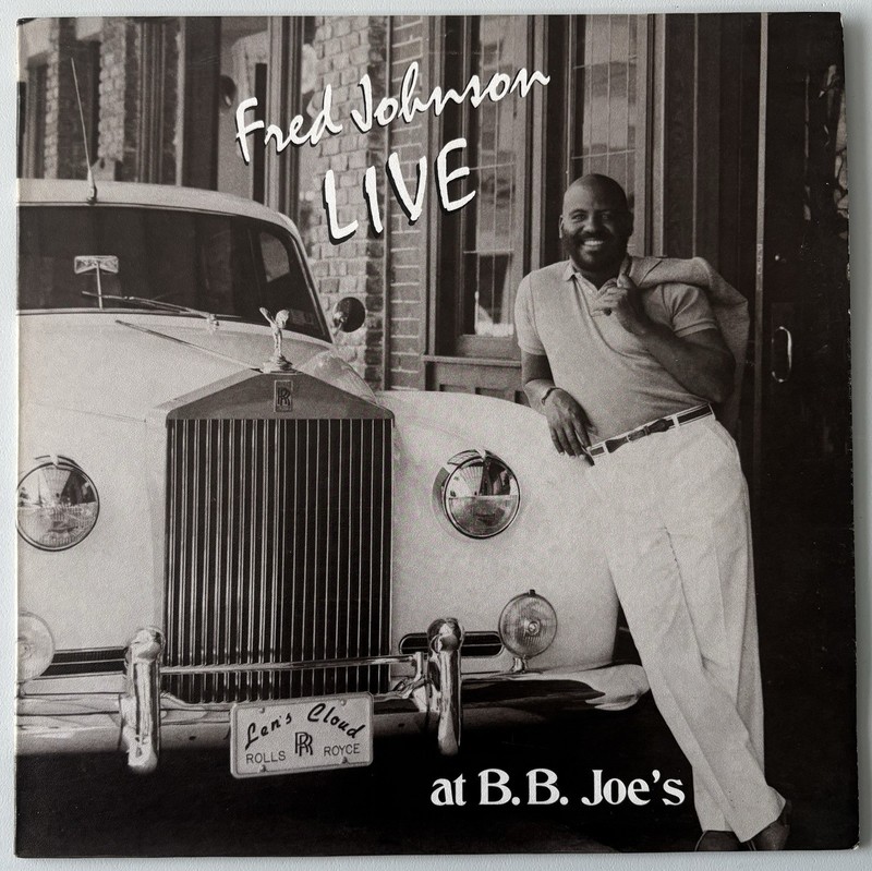 Fred Johnson - Live At B.B. Joes - 1984 Offshore Rare First Pressing Vinyl LP