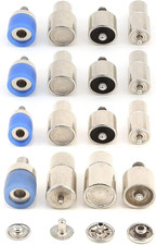 4Pcs Snap Button Die Mold Set for Hand Press Machine 12,5Mm 633  