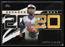 Ozzie Albies 2020 Topps #DN-16 Decade's Next Black /299 Atlanta Braves