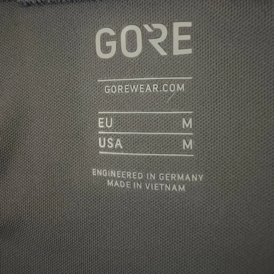 Gore Men’s Size M Full Zip Softshell Blue Water Resistant Jacket - Image 3 of 4