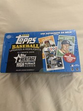 2008 Topps Heritage Update & Highlights High # Series Hobby Box FACTORY SEALED