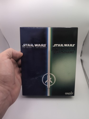 Star Wars Jedi Knight II Outcast/Jedi Academy Double Pack w/ Slipbox