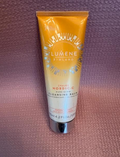 Lumene Nordic-C Pure Glow Cleansing Balm 4.2 oz Brightening Facial Cleanser