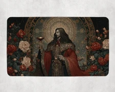 Noble Vampire Gothic Dark Lord Chalice Horror Magic Commander MTG Playmat