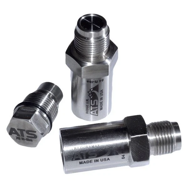 For Chevy Silverado 2500 HD 04-18 ATS Diesel Performance Fuel Rail Pressure Plug Foto 3 de 4