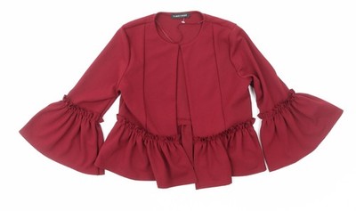 Cameo Rose Damenjacke rot Größe 10