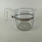 Vintage Pyrex 2-4 Cup Glass Percolator Coffee Pot Only