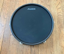 Red Alesis 12" Mesh Snare Drum Pad Used Marks Read Crimson Tom E-Drums Kit