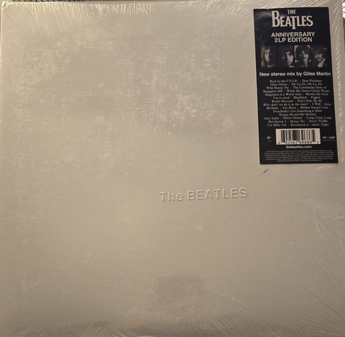 The Beatles White Album 2 x Vinyl LP Anniversary Edition 2018 Brandneu VERSIEGELT!