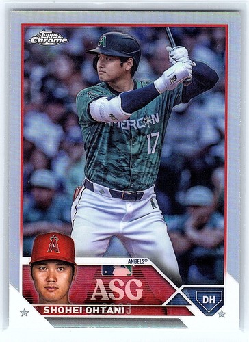 2023 Topps Chrome Update Shohei Ohtani ASG Refractor SP ASGC-6 Dodgers Angels