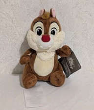 Chip  Dale 6" Plush Doll Disney Store Stuffed Bean Bag Animal Soft Toy