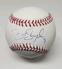 Dee Strange-Gordon Signed Rawlings Official Major League Baseball ORIOLES A10