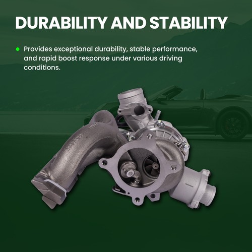 Turbo Turbocharger Fit 09-17 Audi allroad A4 A5 A6 Quattro Q5 2.0L K03 - Picture 4 of 9