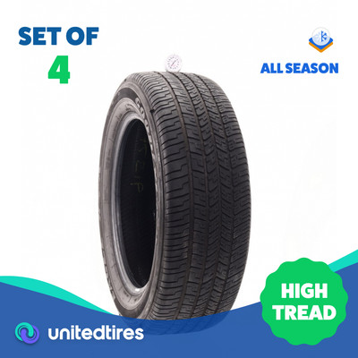 Set of (4) Used 225/60R18 Goodyear Eagle RS-A 99W - 8-8.5/32
