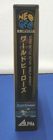 ADK World Heroes Neo Geo AES ROM Cartridge Fighting Game ALH-005 SNK 1992