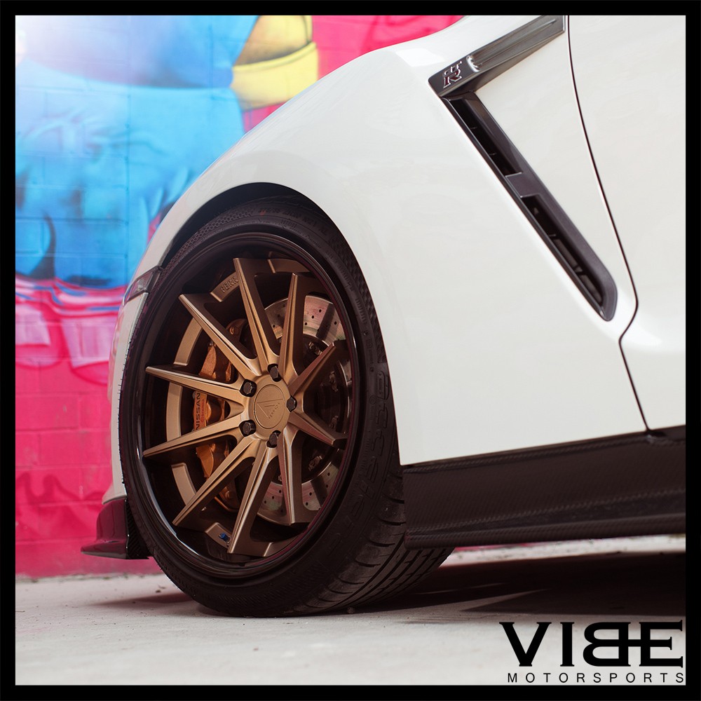 20" FERRADA FR4 BRONZE CONCAVE WHEELS RIMS FITS AUDI R8