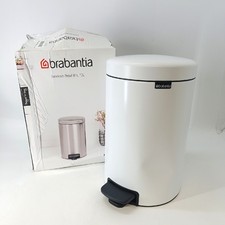 Brabantia Treteimer newIcon (12 l, Weiß, Rund, Stahl) - Unvollständig