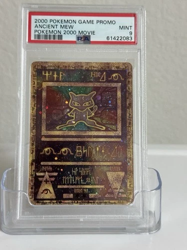 PSA 9 ANCIENT MEW 2000 POKEMON GAME MOVIE PROMO POKEMON 2000 MOVIE Card