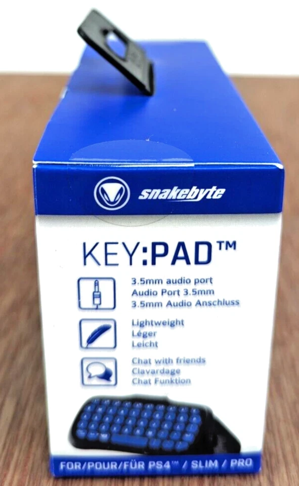 SB909900 Controller Keypad Chat pad For PS4 Slim Pro Snake byte New - Image 3 of 4