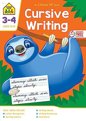 Cursive Writing 3-4 -  NEW Carol Dwyer 2019